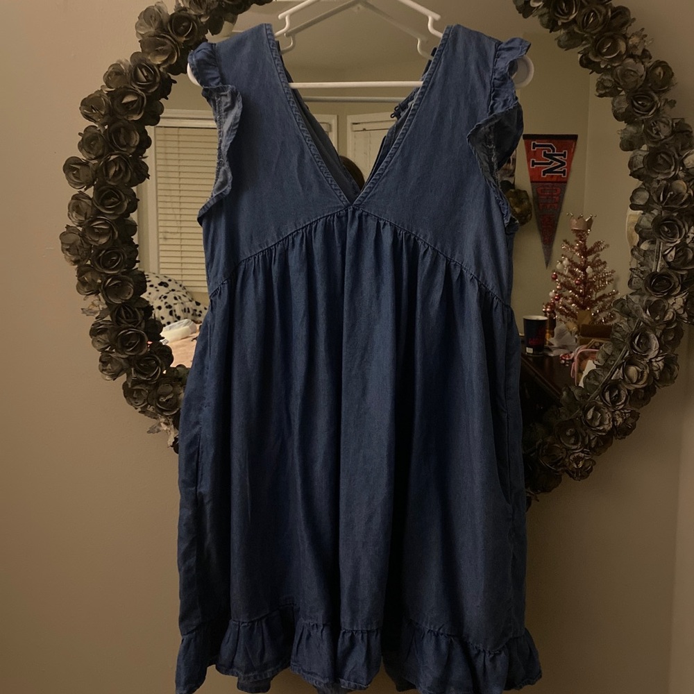 denim dress